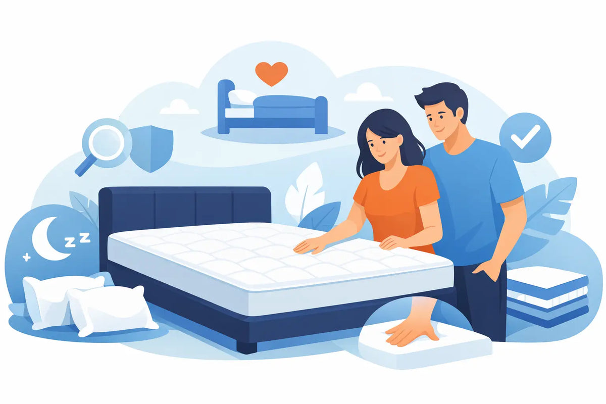 Guía para comprar colchón matrimonial sin fallar