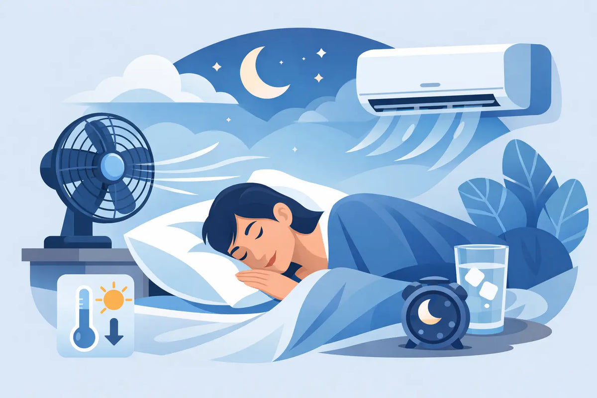 Cómo reducir calor al dormir y descansar mejor