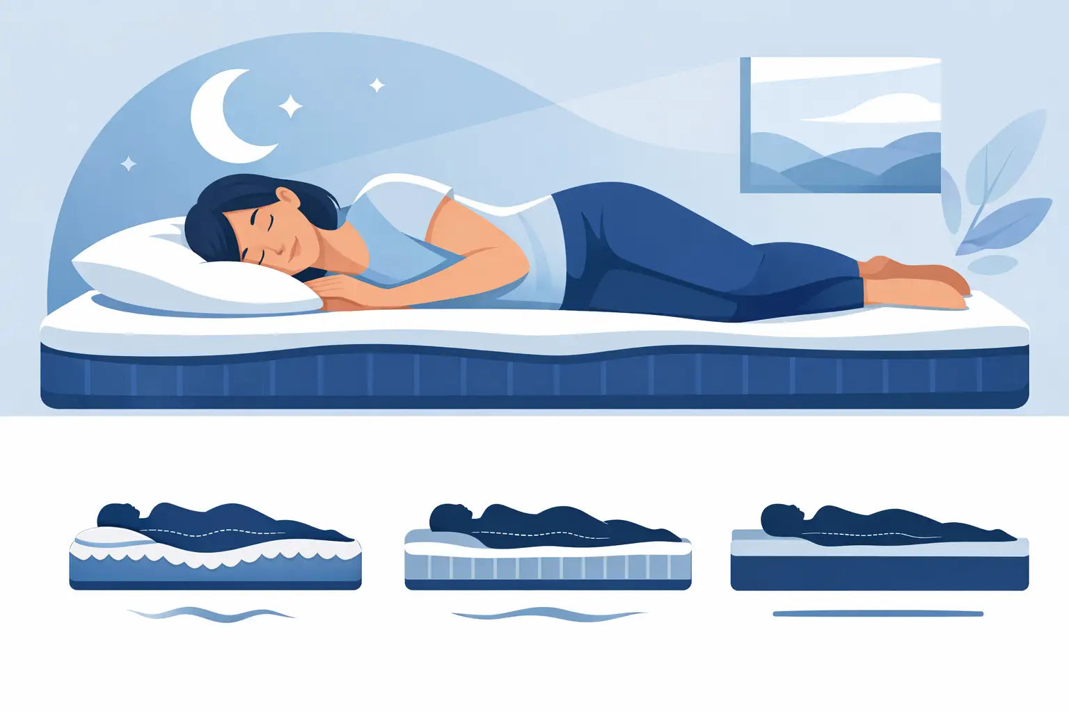 Guía de firmeza ideal para dormir mejor