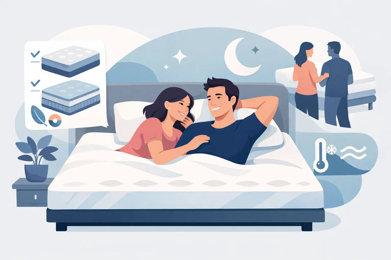 Mejor colchón para parejas: qué mirar