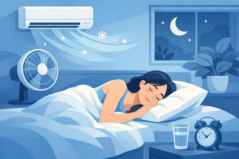 Cómo dormir sin calor y descansar mejor