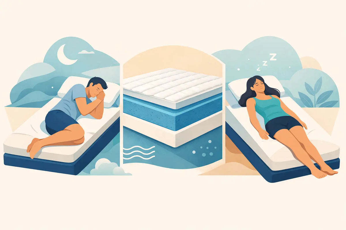 Cómo elegir topper según postura al dormir