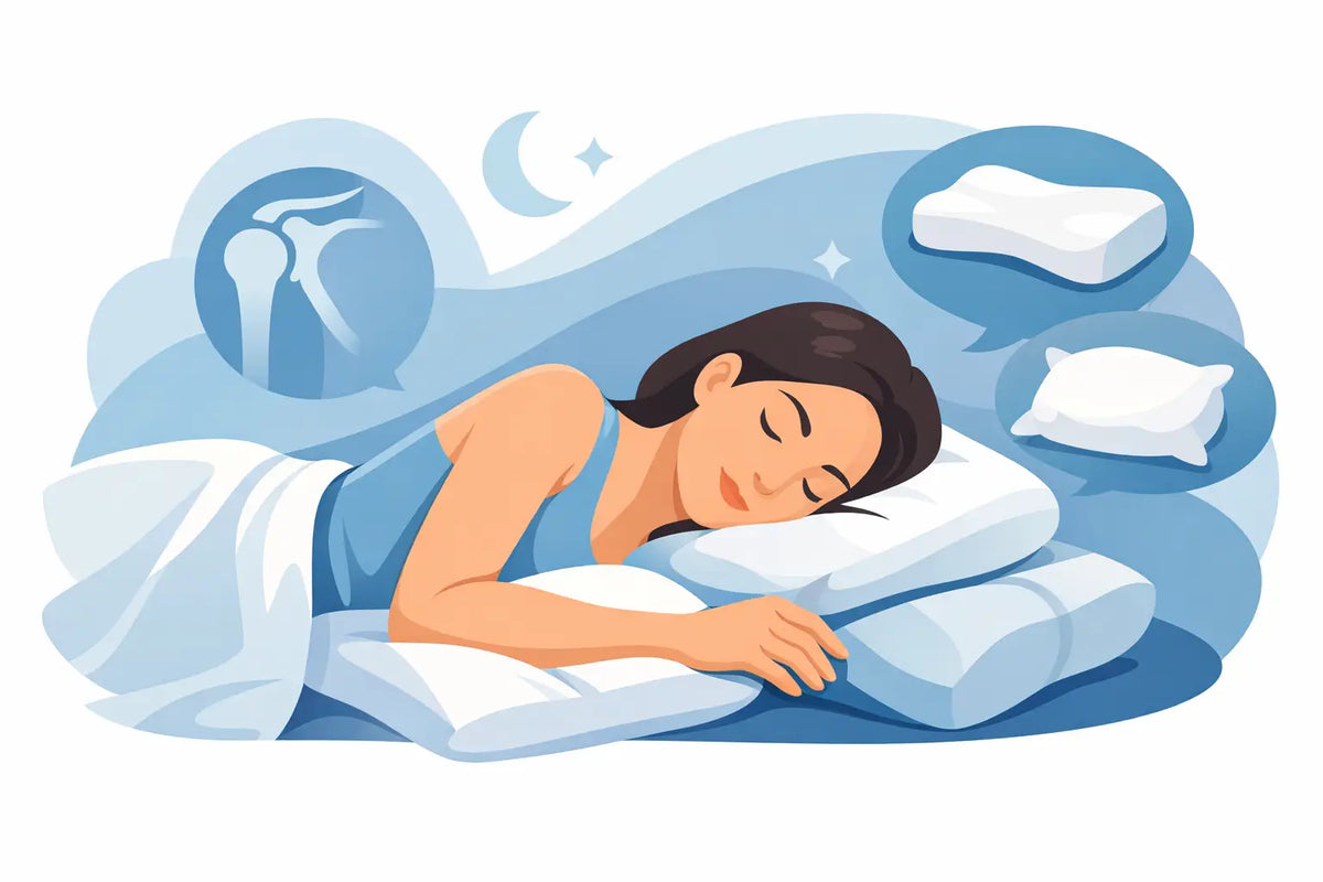 Qué almohada usar para hombro al dormir