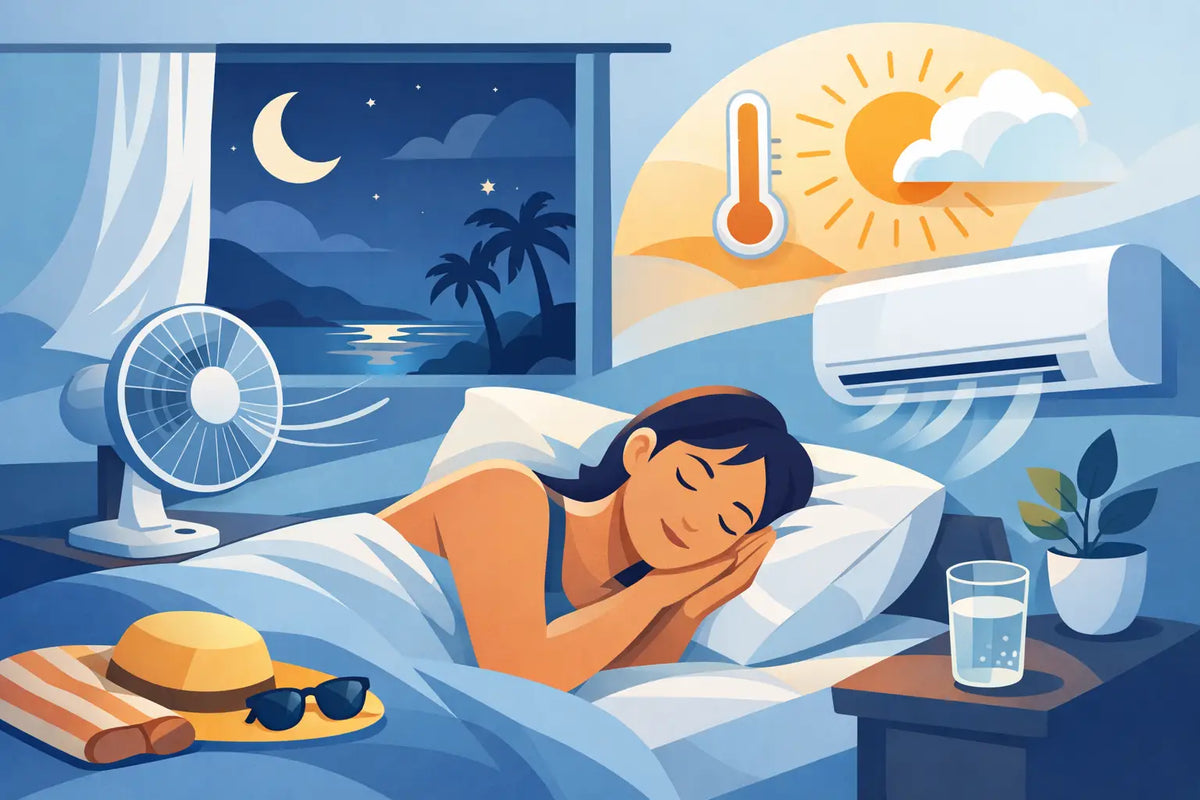 Cómo dormir mejor en verano sin pasar calor