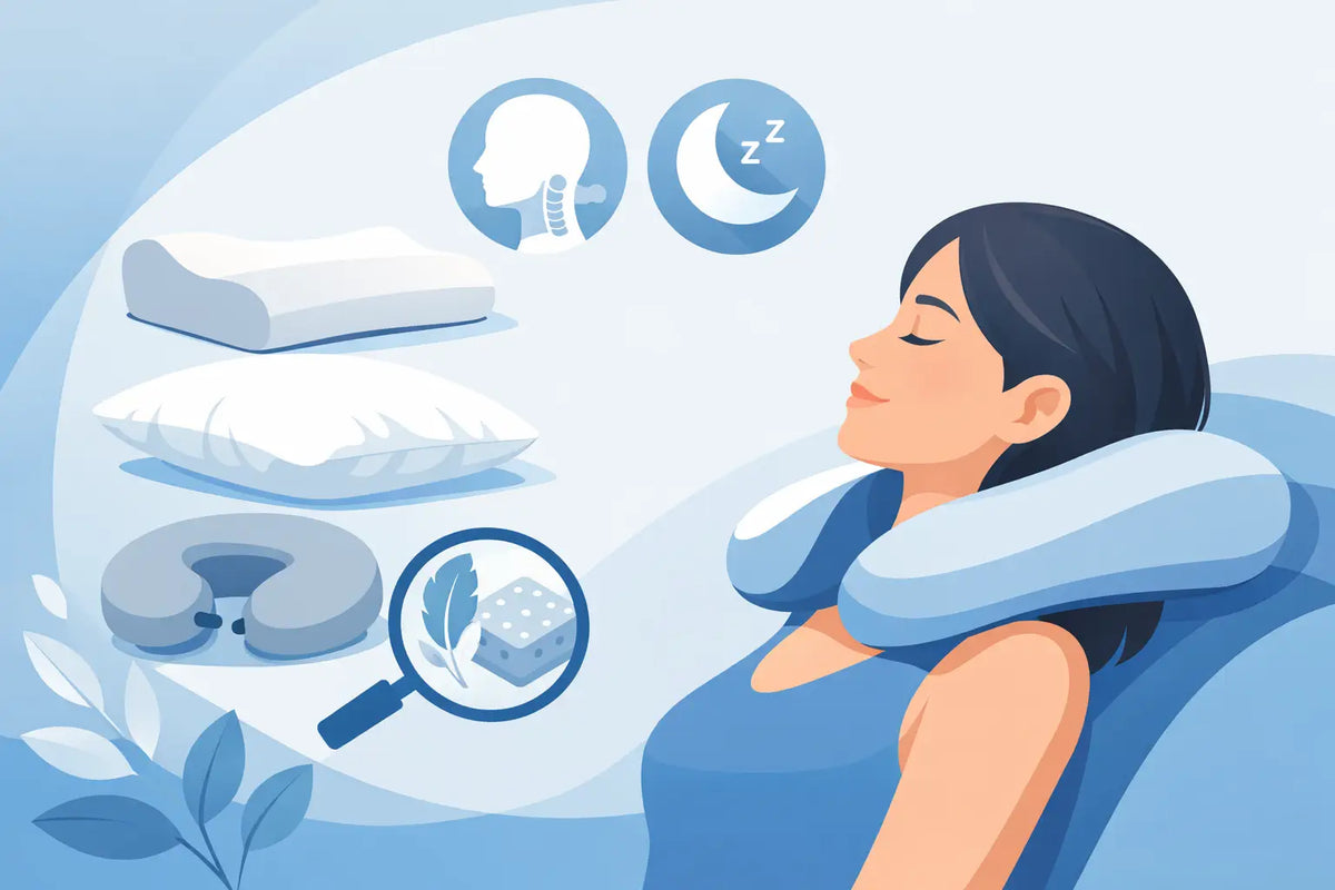 Mejores almohadas para cuello: cómo elegir